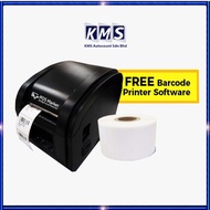 Thermal Barcode Printer Label Sticker Printer USB 1 roll Barcode Label Sticker Free Barcode Printer 