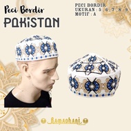 Peci Bordir Pakistan Original