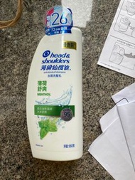 海倫仙度絲去屑洗髮乳 薄荷舒爽  head & shoulders anti-dandruff shampoo ( 950) menthol 全新現貨