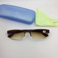 reading glass with shades /good quality/for unisex/free case/2189