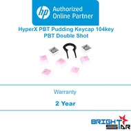 HyperX 104 key PBT Pudding Keycap - Black/White/Pink