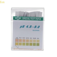 Eon 100 Strip 4 5-9 PH Alkaline Acid Indicator Paper Water Saliva Litmus Testing Kit
