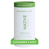 Native Plastic-Free Deodorant | Natural Deodorant for Men and Women, Aluminium Free with Baking Soda