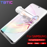 Hydrogel Film Screen Protector Samsung Galaxy S21/S21Plus/S21Ultra/S20 / S20 Plus / S20 Ultra S10 / S10e / S10 Plus / S10 Note 10 / Note 10 Plus / Note 20/20 Ultra/Note 8 / Note 9 Clear/Matte/Anti-Blulight Full Coverage（Soft Film Not Glass）