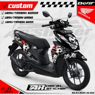 Sticker Decal Beat 2020 Full Body Dekal Stiker Motor Honda Beat 2020 Deluxe Panda AR-D4 002