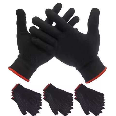 3/5/20 Pairs Anti-Static Window Tint Carbon Fiber Vinyl Car Wrap Sticker Film Install Gloves Auto Ny