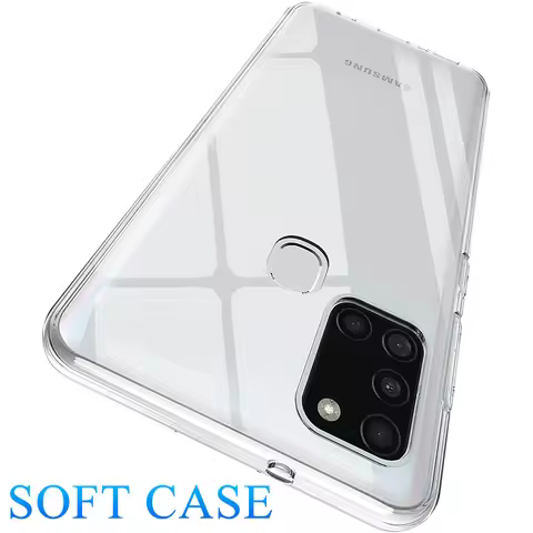Clear TPU Case For Samsung Galaxy A51 A71 A31 A41 A21 A11 A01 Core A21S Clear Soft Back Phone Case C