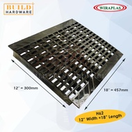 WIRAPLAS Plastic Drain Cover 9"W x 12"L / 9"W x 17"L / 12"W x 18"L / with UV Protection Penutup Tutu