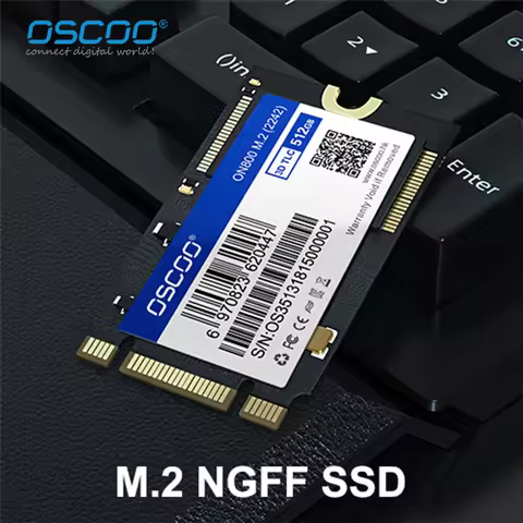 OSCOO Original SSD and Internal SSD M.2 2242 SATA3 NGFF SSD Hard Drive SSD SATA3.0 6Gb/s Read Speed 