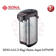 Sona 8.0L (3 Way Dispensing) Electric Airpot SAP909B | SAP 909B | SAP909 (3 Years Electrical Parts Warranty)