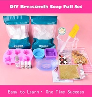 DIY Full Soap Set / DIY Breastmilk Soap Set/ DIY Melt & Pour Set/ Kids DIY Handmade Soap Set