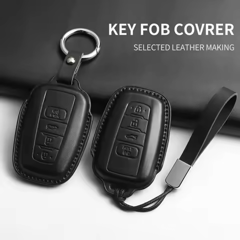 Car Key Fob Cover Fit For Toyota Frontlander, Levin, Venza, Corolla Cross, Highlander, Camry, Coroll