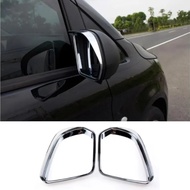 Car Rearview Mirror Rainproof Cover Eyebrows Frame Trim For Mercedes-Benz Vito W447 V250 2016-2024 V