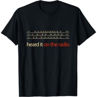 Heard It On The Radio Radio Hi-Fi Vintage Stereo T-Shirt