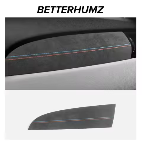For BMW X3 F25 X4 F26 Made of Alcantara Car Interior Dashboard Panel Instrument Trim Strips M Perfor