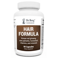 Dr. Berg All-in-One Vitamins for Hair, Skin, & Nails - Advanced Formula with Biotin, Saw Palmetto, D