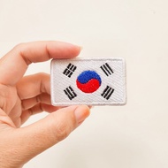 COUNTRY FLAG EMBROIDERY PATCH KOREAN FLAG EMBROIDERY BADGE/ WORLD FLAG IRON PATCH