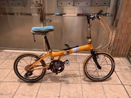 二手現貨 20寸橙色Dahon archer 摺疊變速單車