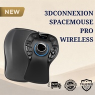 3Dconnexion SpaceMouse Pro Wireless (Bluetooth Edition) 3DX-700119 – 6DoF Sensor, 15 Keys, Ergonomic