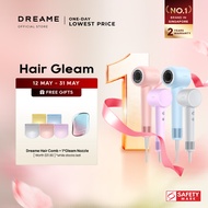 【2 Years Warranty】 Dreame Hair Gleam Hair Dryer | High Speed 2 Mins Fast Drying | 330g Lightweight