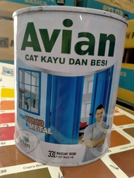 CAT KAYU DAN BESI AVIAN 1 KG 331 MAHOGANY BROWN
