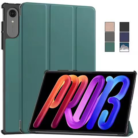 For Lenovo Xiaoxin Pad Pro 13 Case TB376FC Trifold Magnetic Leather Hard Smart Cover For Xiaoxin Pad