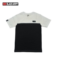 BUM Black Army - Crazy Spandex Tees ss Cut & Sew