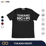 【COD】Aloomni Coffee Shop T-Shirt - Black, XL