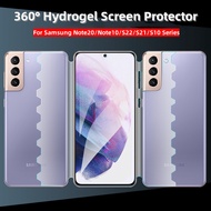 Screen Protector For Samsung S23 S24 Ultra/S22 S23Plus/Note 20 Ultra Hydrogel Protective Film
