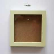 HIJAU 3D Frame Dowry Frame/ Green Faded Scrapbook Frame/ 15x15