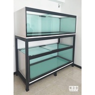 N30 HEAVY DUTY MILD STEEL STAND FOR AQUARIUM TANK (BLACK POWDER COATED) 48" 60"