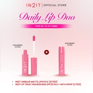 IN2IT Daily Lip Duo - Gel Tint Lip + Lip Treat Nourishing Lip Balm (BDLD)