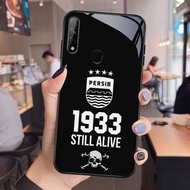 FA-30 Persib HD Glass Case Casing Kaca for OPPO A5 A12 A11K F7 A5S F5 A12S A9 F9 Pro 2020
