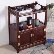 Tea Table Tea Cabinet Storage Rack Solid Wood Side Cabinet New Chinese Style Furniture Locker Old El
