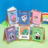 Cute Cartoon Desk Calendar 2024 Desk Calendar 2023-2024 Cute Animal Mini Desk Calendar Daily Schedule for Office and School