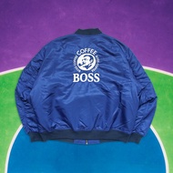 SUNTORY BOSS COFFEE BOMBER JACKET