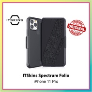 ITSkins Spectrum Folio for iPhone 11 Pro - Black * Flip Case * Protection Case