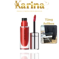 MAC Locked Kiss Ink Lipstick full size fullbox, non-smudging, 24-hour color lasting, Genuine KARINA