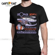 Vintage Zorg Z-F1 T-Shirt Men Cotton T Shirts The Fifth Element Bruce Willis Sci Fi movie Short Slee