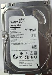 二手測試數據異常 Seagate硬碟 3TB /ST3000DM001 