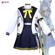 2D Anime Hololive VTuber Star Street Comet Female Cosplay Costume