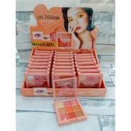 READY STOCK 3711. Hasaya Girl Eyeshadow Love Color Show