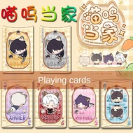 Love and deepspace Poker Cards Meow's in Charge Anime Collectible Cards Gifts M9YU