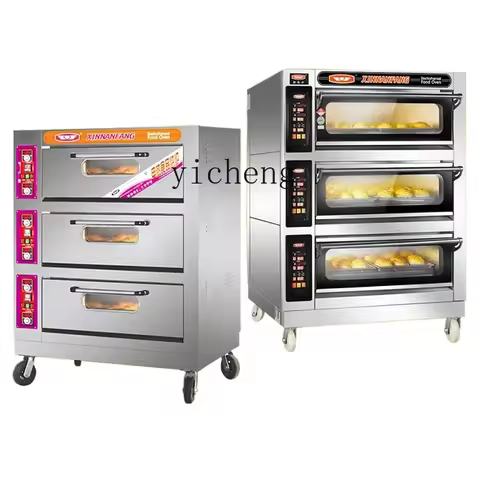 Zz Electric Oven Commercial Large Capacity Pizza Gas Commercial Bread Oven