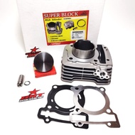 DOUBLE COOLER CAST IRON BLOCK + FORGED PISTON 62MM BRT AEROX ALPHA NMAX TURBO NMAX NEO NMAX NEW BLOC