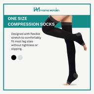 Mama Wonders | One Size Compression Socks Flight / Slimming / Sleeping Socks Night Time Overnight