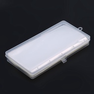 100 Pack Clear Paper Money Sleeves Currency Holder with Storage Box for Banknote Bills Stamps Collec