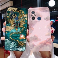 Xiaomi Redmi 12C 2023 Dragon Pattern Jelly Silicone Soft Case Xiaomi Redmi 12C Redmi12C 12 C Phone C