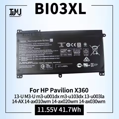 BI03XL ON03XL 844203-850 844203-855 BIO3X Battery for HP Pavilion X360 13-U M3-U m3-u001dx m3-u103dx