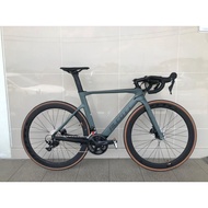 (Ready Stock) Alcott Rossa Hydro 7020 Carbon Road Bike (Shimano 105 R7020 Hydraulic Gear + Kootu 50mm Carbon Wheelset)